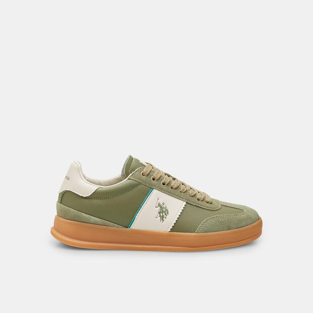 Sneakers homme U.S. POLO ASSN. CAMPY, Vert