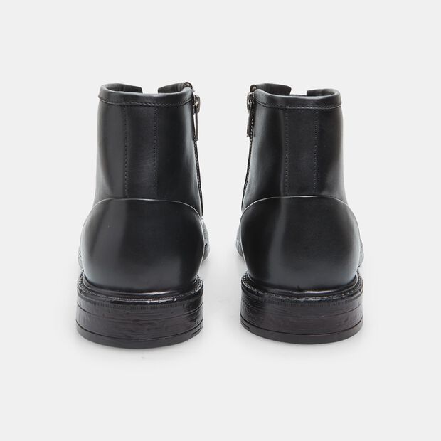 Boots Lac&eacute; en Cuir pour Homme BATA, 