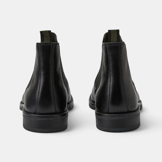 Bottes en cuir pour homme BATA, Noir