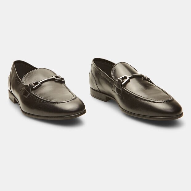 Mocassins pour homme en cuir , 