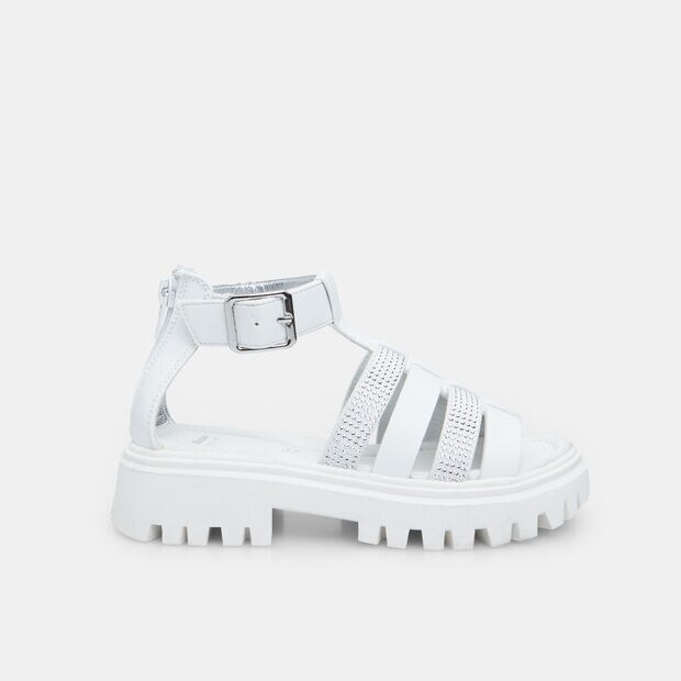 Sandales pour fille, Blanc