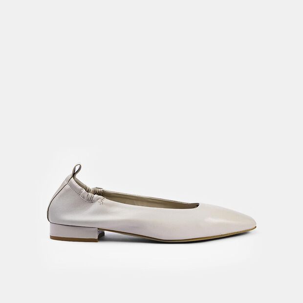 Ballerines pour femme en cuir, 