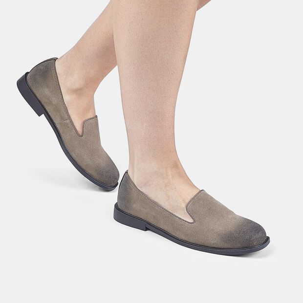 Mocassin pour femme en daim Bata, 