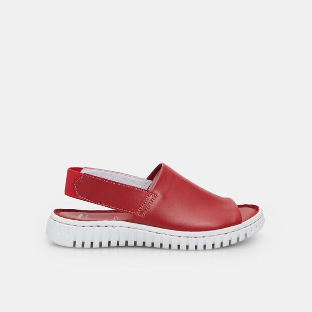 Sandales femme en cuir, 
