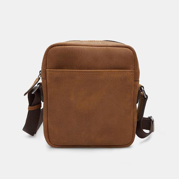 Sacoche pour homme en cuir, Bronzer
