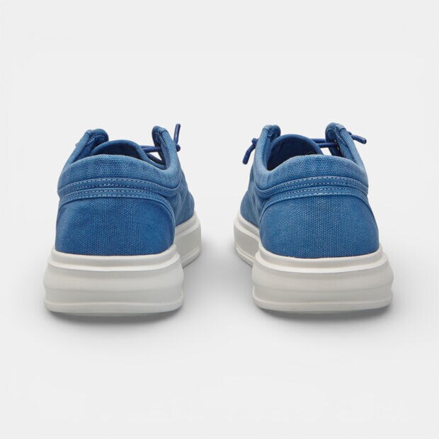 Chaussure &agrave; lacets pour homme Bata, Bleu