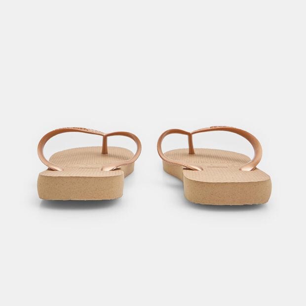 Tongs pour femme Havaianas Top Tiras, Or