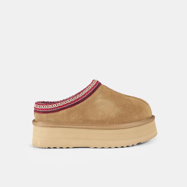 Mules d'hiver pour femme Weinbrenner, Marron