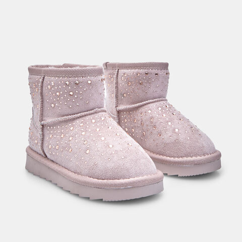Bottine pour fille avec applications Bata, Rose