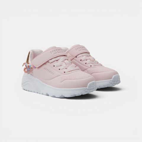 Baskets pour fille Skechers Uno Lite, Rose