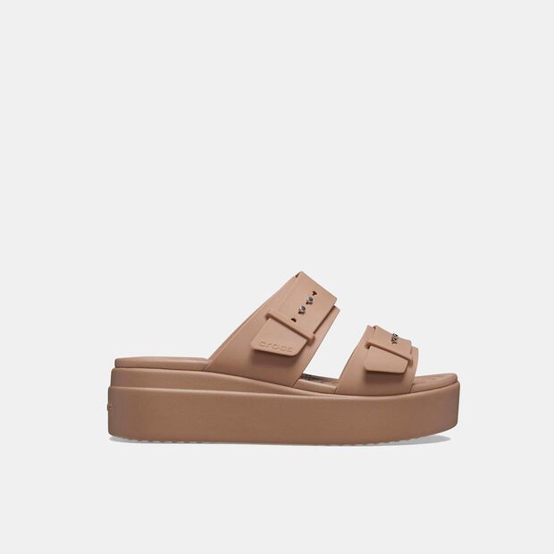 Chaussons pour femmes Crocs, Marron
