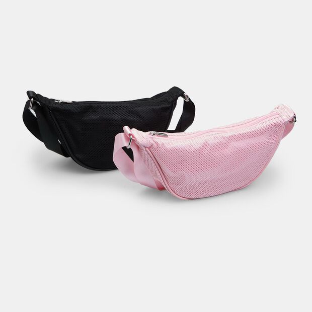 Sac bandouli&egrave;re pour femme en mesh, Multicolore
