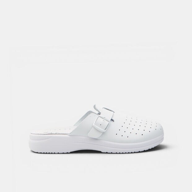 Sabot pour homme en cuir De Fonseca, Blanc