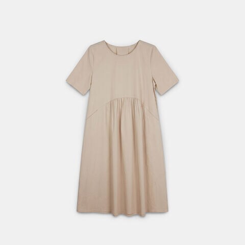 Robe en coton pour femme Origini, Beige