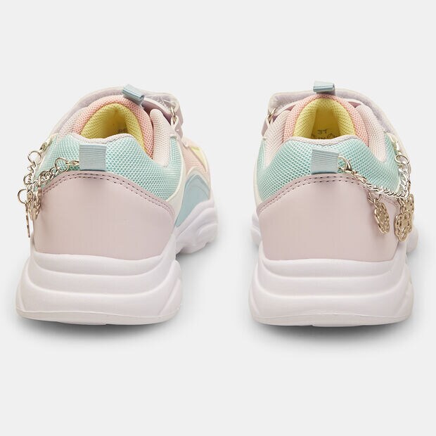 Sneakers pour fille &agrave; bride avec charms, 