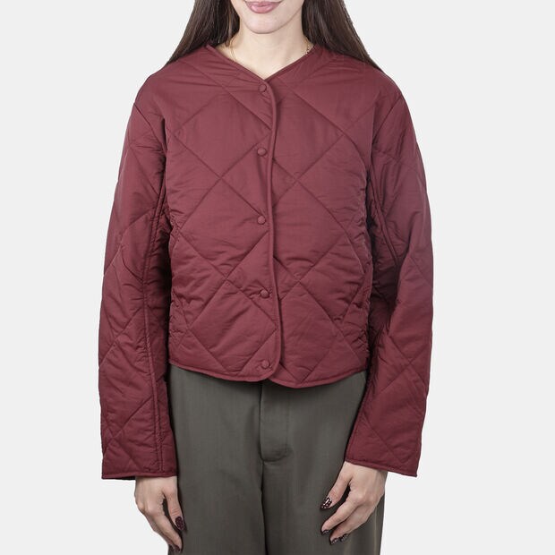 Veste matelass&eacute;e pour femme, Bordeaux