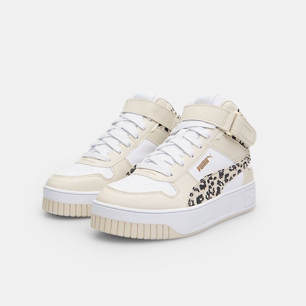 Sneaker pour femme Puma Carina Street Mid Animal, Multicolore