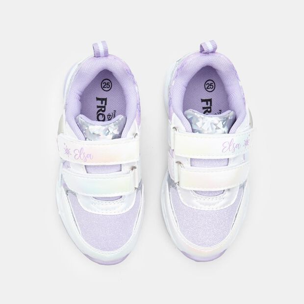 Sneakers Frozen pour filles avec lumi&egrave;res, Blanc