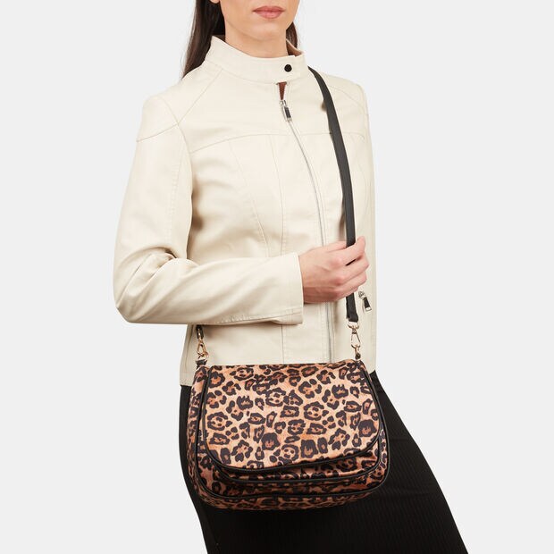 Sac &agrave; bandouli&egrave;re pour femme avec imprim&eacute; animalier , Amateur
