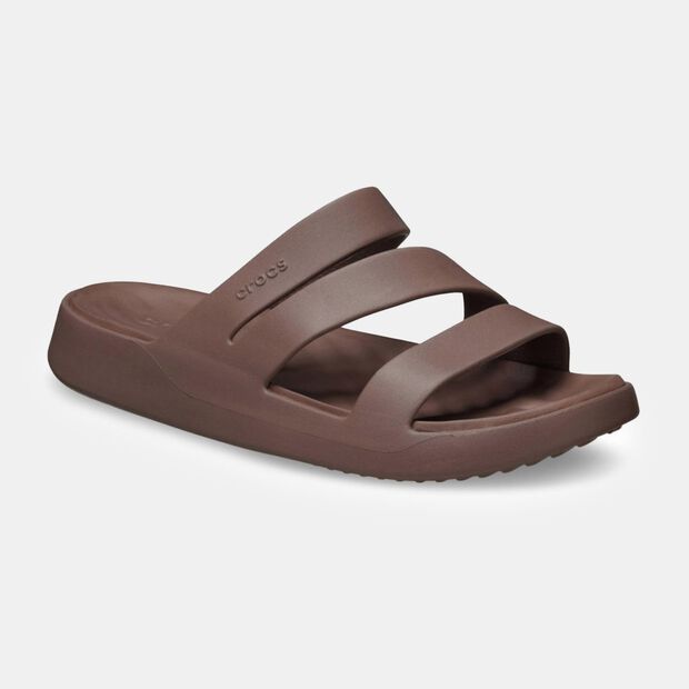 Sandales pour femmes Crocs, Marron