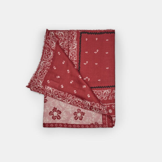 &Eacute;charpe femme &agrave; motif Bata, Multicolore