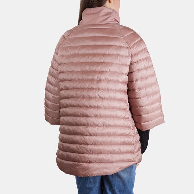 Doudoune femme avec manches trois-quarts Bata, Rose