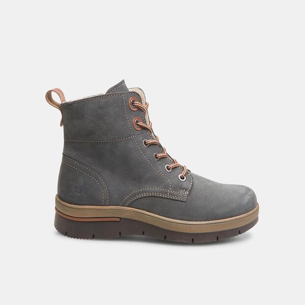 Bottines Weinbrenner en cuir v&eacute;ritable, Bleu