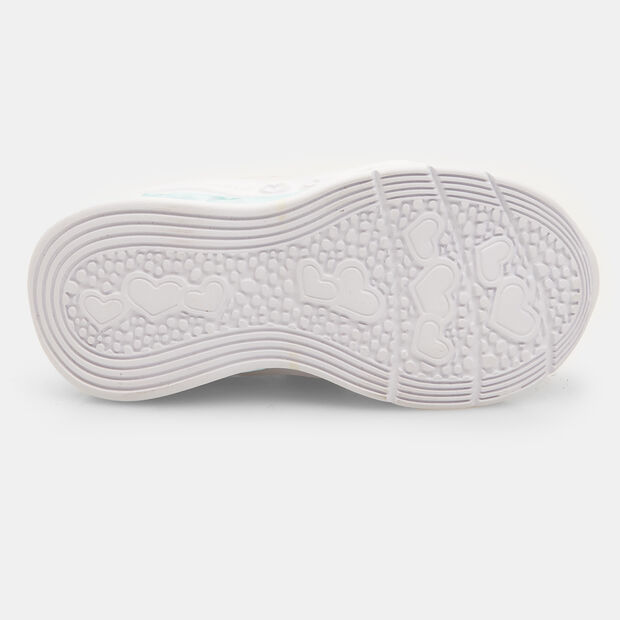 Sneakers pour fille Bubblegummers avec lumi&egrave;res et bandes velcro , Rose