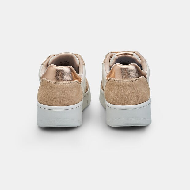 Chaussures Urban Casual Femme Bata &agrave; lacets, Beige