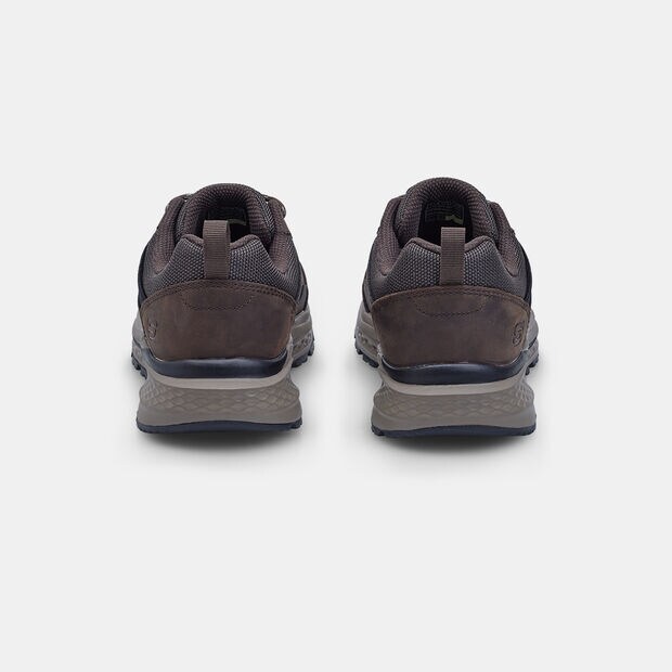 Chaussures d&eacute;contract&eacute;es sportives pour homme SKECHERS, Marron