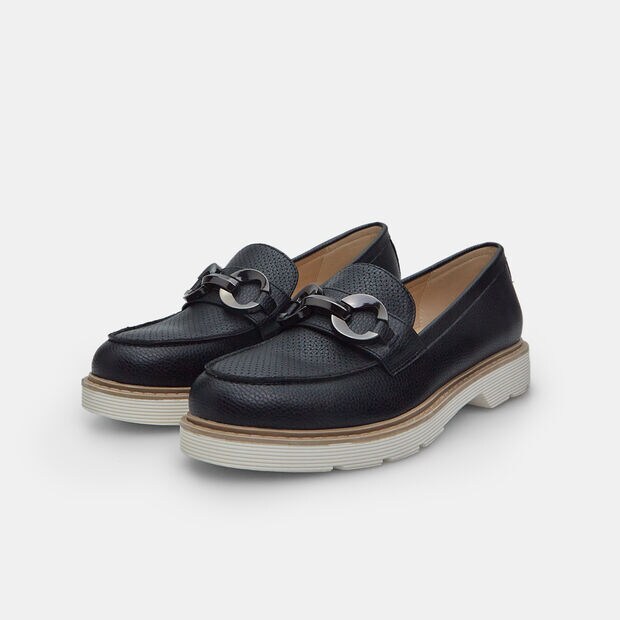 Mocassins pour femme, Noir