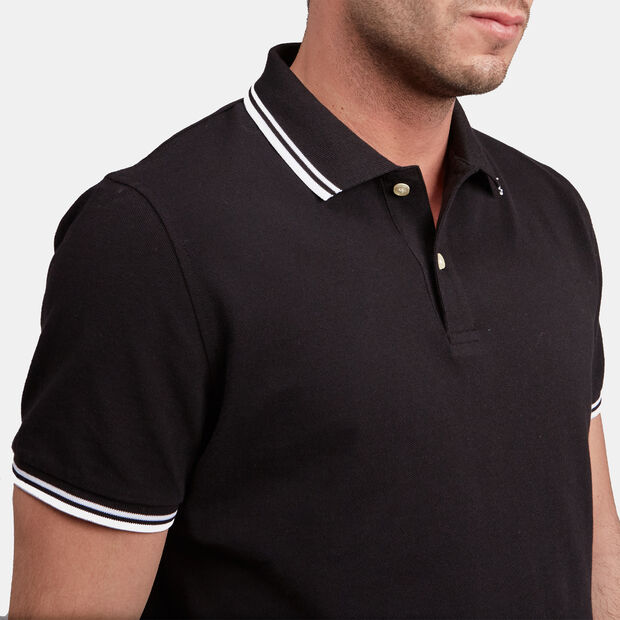 Polo pour homme, Noir