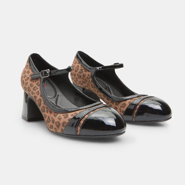 Mary Jane pour femme avec talon block 6 cm BATA, 