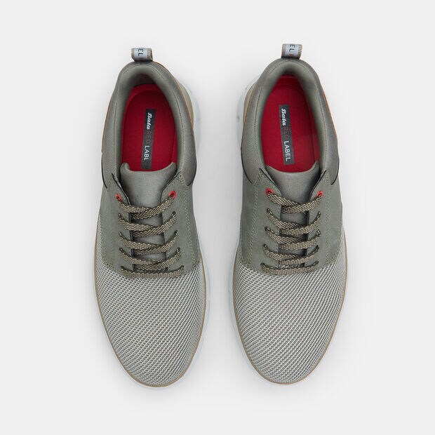 Chaussures &agrave; lacets pour homme Bata Red Label, Kaki