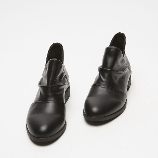 Bottines fendues pour femme, Noir