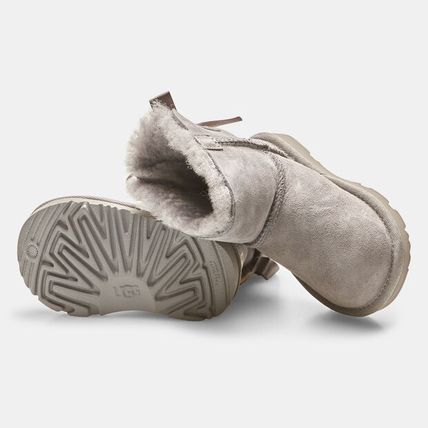 Bottes UGG Mini Bailey Bow II, Gris