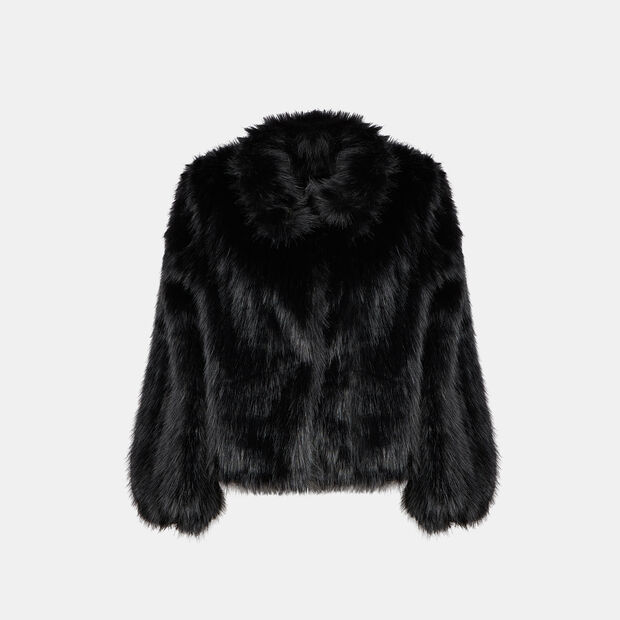 Veste pour femmes en fausse fourrure, 