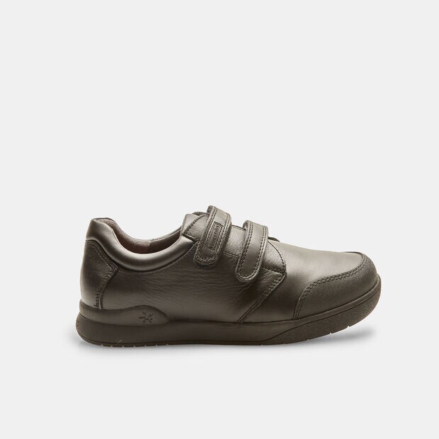 Sneakers pour gar&ccedil;on Biomecanics avec velcros, Noir
