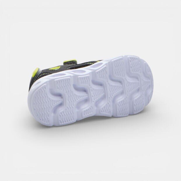 Sandali da bambino Bubblegummers con strap, Grigio