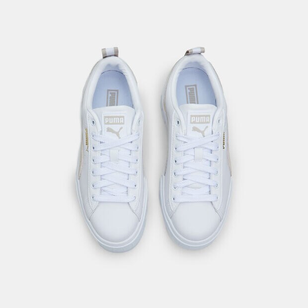 Sneaker da donna con plateau Puma Mayze, Bianco