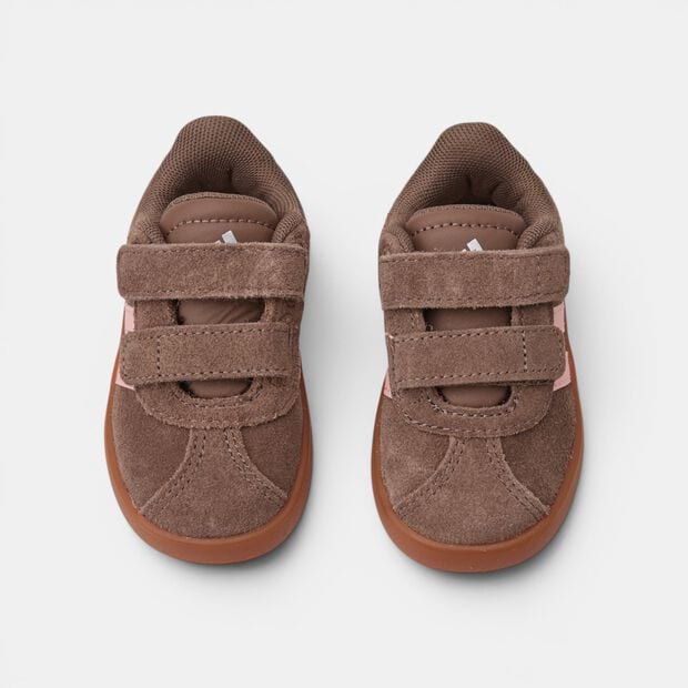 Sneaker da bambina Adidas VL COURT 3.0, Marrone