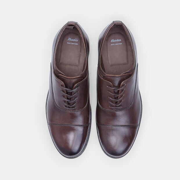 Stringate oxford in Pelle da Uomo BATA  , Marrone