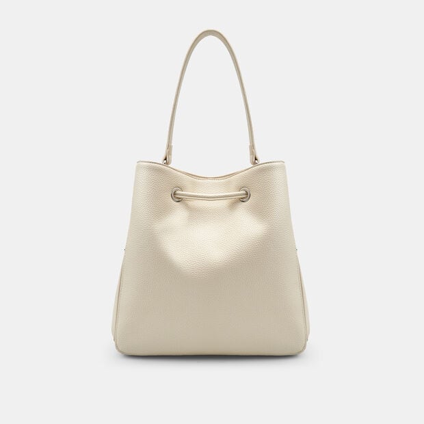Borsa con coulisse da donna Bata, Bianco