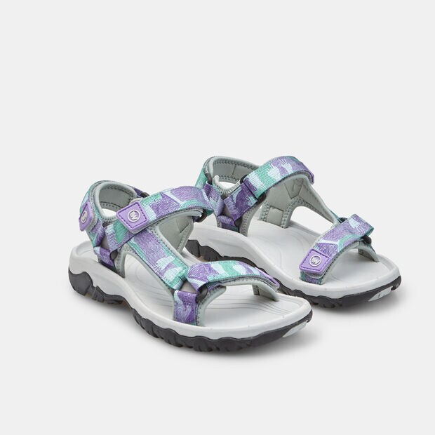 Sandali sportivi da donna con strap Weinbrenner, Viola