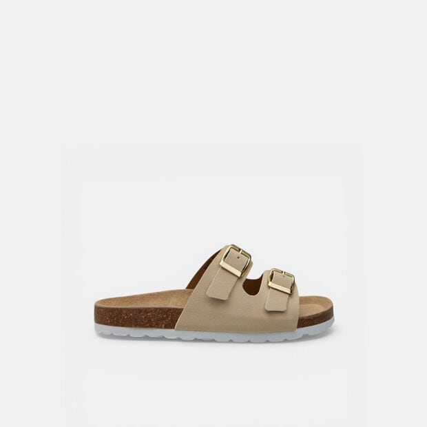 Sandali da bambina Bata con doppia fascia, Bianco