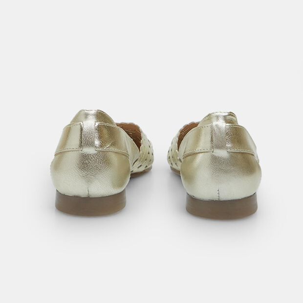 Ballerina da donna in pelle, 