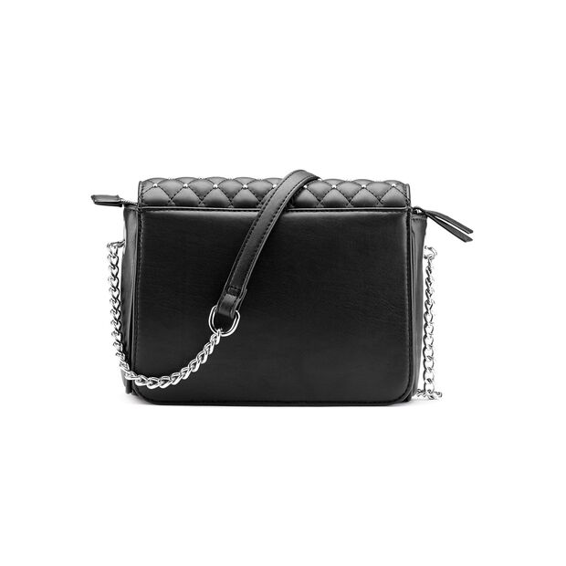Borsa a tracolla da donna con brillantini , Nero