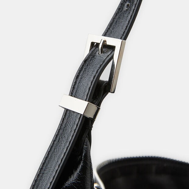 Borsa Hobo da donna Bata, Nero