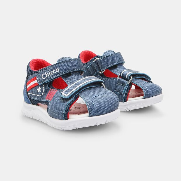 Sandali con strap Chicco da bambino, Blu