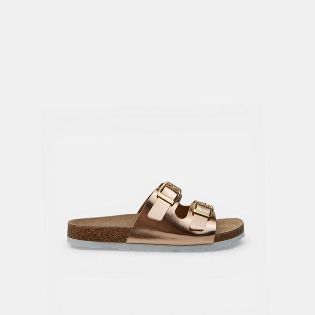 Sandali da bambina Bata con doppia fascia, Rosa